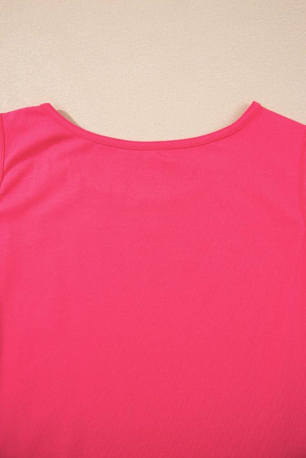 Women Sleeveless Tops | Sachet Pink Butterfly Graphic Summer Tank Top - Image 7