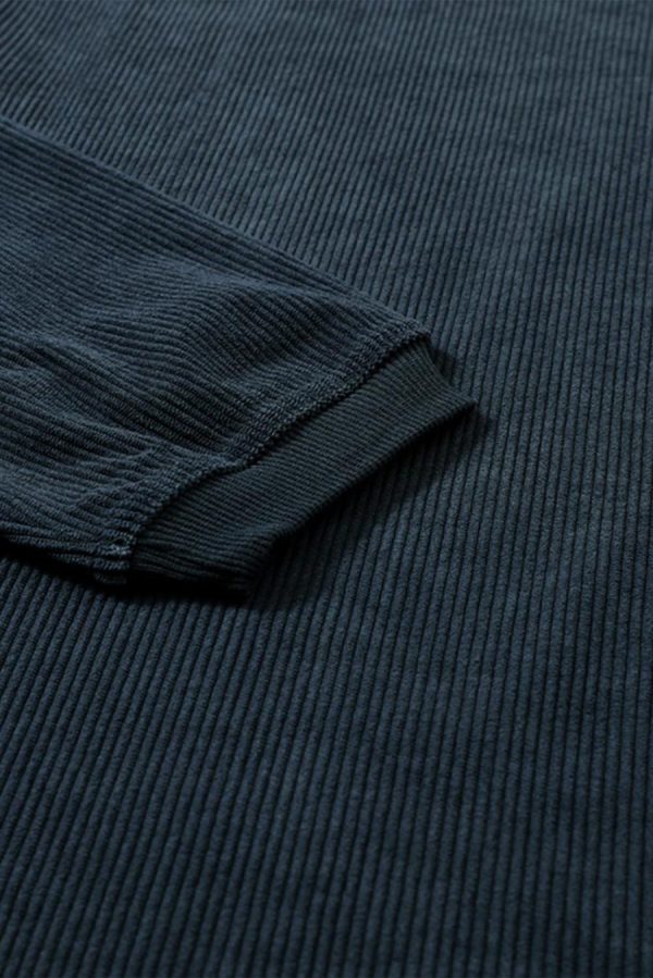Women Sweatshirts & Hoodies | Dark Grey Drop Sleeve Rib Knit Oversized Sweatshirt - Image 5