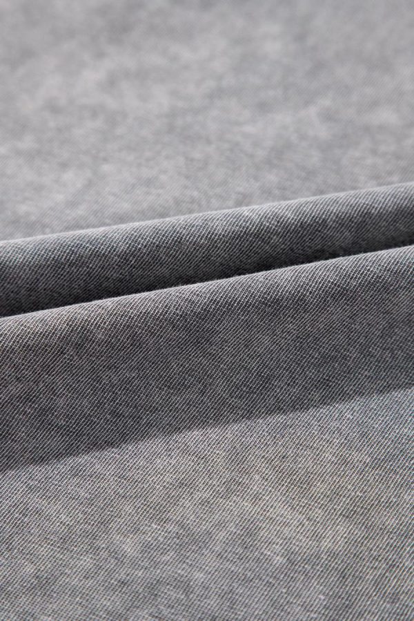 Women T Shirts | Philippine Gray Mineral Wash Half Sleeve Vintage T Shirt - Image 5