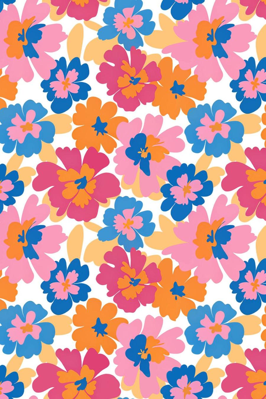 Women Blouses | Beige Floral Puff Sleeve Patchwork Round Neck Top